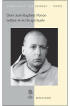 Couverture du livre « Lettres et écrits spirituels » de Nathalie Nabert aux éditions Beauchesne