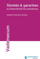 Couverture du livre « Sûretés et garanties au Grand-Duché de Luxembourg » de Antoine-Romain Cuny De La Verryere aux éditions Éditions Larcier