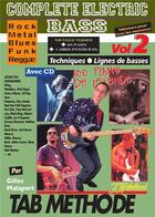 Couverture du livre « Complete electric bass t.2 ; Rébillard CD » de Gilles Malapert aux éditions Jj Rebillard