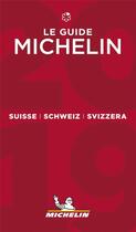 Couverture du livre « Suisse, Schweiz, Svizzera (édition 2019) » de Collectif Michelin aux éditions Michelin