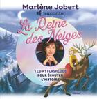 Couverture du livre « Marlène Jobert raconte la Reine des Neiges NE » de Marlène Jobert aux éditions Glenat Jeunesse