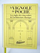 Couverture du livre « Le vignole de poche » de Jules Thierry aux éditions Bibliomane
