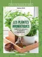 Couverture du livre « Les plantes aromatiques : cultiver ses aromates et végétaliser son intérieur » de Stephanie Geslin aux éditions Mercileslivres