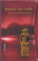 Couverture du livre « Coffret juge ti - volumes 1 et 2 » de Robert Van Gulik aux éditions La Decouverte