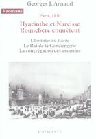 Couverture du livre « Hyacinthe et Narcisse Roquebère enquêtent t.1 » de Georges-Jean Arnaud aux éditions L'atalante