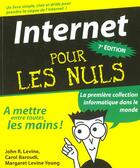 Couverture du livre « Internet Pour Les Nuls » de Young et Baroudi et Levine aux éditions First Interactive