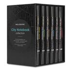 Couverture du livre « Boite city notbook ed 2018 6 titres » de Moleskine aux éditions Moleskine