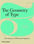 Couverture du livre « The geometry of type (hardback) » de Stephen Coles aux éditions Thames & Hudson