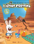 Couverture du livre « The Lapins Crétins : best of : spécial été n°1 » de Fabrice Ravier aux éditions Glenat