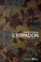 Couverture du livre « L'espadon » de Hugo Claus aux éditions L'age D'homme