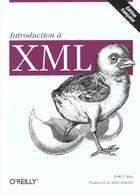 Couverture du livre « Introduction A Xml » de Ray aux éditions O Reilly France