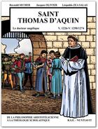 Couverture du livre « Saint thomas d'aquin » de Secher/Olivier aux éditions Reynald Secher