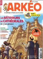 Couverture du livre « Arkeo junior n 249 batisseurs de cathedrales mars 2017 » de  aux éditions Arkeo Junior