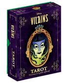 Couverture du livre « Disney vilains : tarot » de Minerva Siegel aux éditions Hachette Heroes