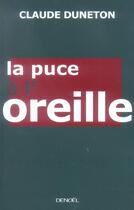 Couverture du livre « La puce à l'oreille » de Claude Duneton aux éditions Denoel