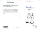 Couverture du livre « Complices » de Jacques Mouelnjock aux éditions Editions L'harmattan