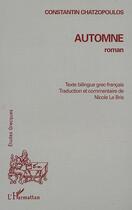 Couverture du livre « Automne » de Constantin Chatzopoulos aux éditions Editions L'harmattan