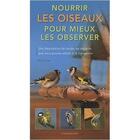 Couverture du livre « Nourrir les oiseaux pour mieux les observer » de Detlef Singer aux éditions Chantecler