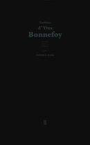 Couverture du livre « Tombeau d'Yves Bonnefoy » de Riera Frederic aux éditions Lierre Embrassant La Muraille