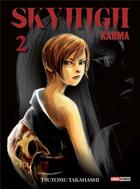 Couverture du livre « Sky-high karma Tome 2 » de Tsutomu Takahashi aux éditions Panini