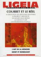 Couverture du livre « Ligeia n 41 courbet & le reel » de  aux éditions Revue Ligeia