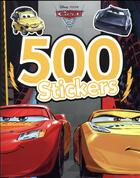 Couverture du livre « Cars 3, 500 Stickers » de  aux éditions Disney Hachette