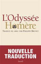 Couverture du livre « L'odyssée » de Homere aux éditions Seuil