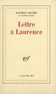 Couverture du livre « Lettre a laurence » de Bourbon Busset J D. aux éditions Gallimard (patrimoine Numerise)