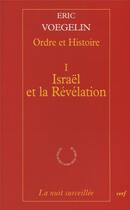 Couverture du livre « Ordre et histoire i » de Voegelin E aux éditions Cerf