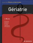 Couverture du livre « Gériatrie (2e édition) » de Belmin/Chassagne aux éditions Elsevier-masson