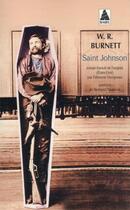 Couverture du livre « Saint Johnson » de William Riley Burnett aux éditions Actes Sud