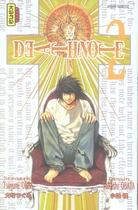 Couverture du livre « Death note Tome 2 » de Takeshi Obata et Tsugumi Ohba aux éditions Kana