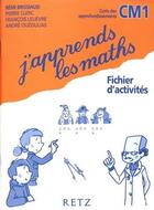 Couverture du livre « J'apprends les maths avec Picbille ; CM1 ; fichiers x 6 » de Remi Brissiaud aux éditions Retz