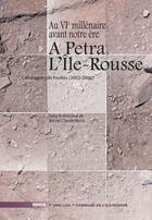 Couverture du livre « À Petra, l'île-Rousse » de Michel Claude Weiss aux éditions Albiana