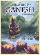 Couverture du livre « Murmures de Ganesh ; coffret ; 50 cartes oracle » de Angela Hartield aux éditions Vega