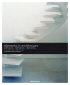 Couverture du livre « Elements & details in architecture » de Oscar Riera Ojeda aux éditions Taschen