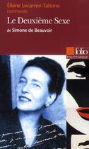 Couverture du livre « Le deuxième sexe de Simone de Beauvoir » de Elia Lecarme-Tabone aux éditions Gallimard
