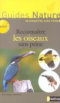 Couverture du livre « Reconnaitre oiseaux sans peine » de Hayman/Hume aux éditions Nathan