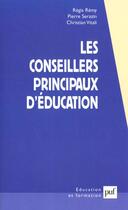 Couverture du livre « Conseillers principaux d'education (les) » de Remy/Serazin/Vitali aux éditions Puf