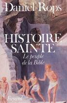 Couverture du livre « Histoire sainte1 : Jésus en son temps » de Daniel-Rops Henri aux éditions Fayard