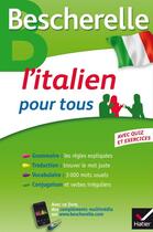 Couverture du livre « Bescherelle langues : l'italien pour tous » de Iris Chionne et Lisa El Ghaoui aux éditions Hatier
