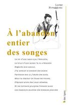 Couverture du livre « À l'abandon des songes » de Lucas Nivaggioni aux éditions Frison-roche Belles-lettres
