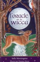 Couverture du livre « L'oracle de la Wicca ; coffret » de Sally Morningstar et Danuta Mayer aux éditions Ada