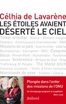 Couverture du livre « Les étoiles avaient déserté le ciel » de Celhia De Lavarene aux éditions Balland