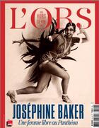 Couverture du livre « L'obs hs n 109 : josephine baker - novembre 2021 » de  aux éditions L'obs Hors-serie