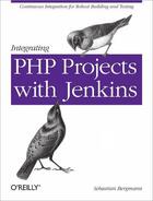 Couverture du livre « Integrating PHP projects with Jenkins » de Sebastian Bergmann aux éditions O Reilly