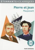 Couverture du livre « Pierre et Jean » de Guy de Maupassant aux éditions Flammarion