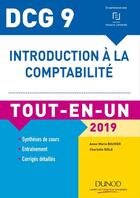 Couverture du livre « DCG 9 - introduction a la comptabilité 2019 tout-en-un (édition 2019) » de Charlotte Disle et Anne-Marie Vallejo-Bouvier aux éditions Dunod