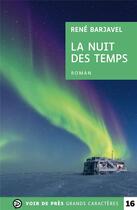 Couverture du livre « La nuit des temps » de Rene Barjavel aux éditions Voir De Pres