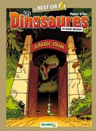 Couverture du livre « Les dinosaures en bande dessinée Hors-Série : Jurassic couac » de Arnaud Plumeri et Bloz aux éditions Bamboo